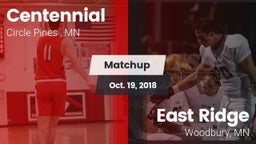 Matchup: Centennial High vs. East Ridge  2018