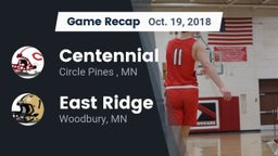 Recap: Centennial  vs. East Ridge  2018
