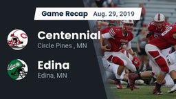 Recap: Centennial  vs. Edina  2019