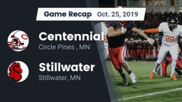 Recap: Centennial  vs. Stillwater  2019