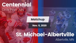 Matchup: Centennial High vs. St. Michael-Albertville  2020
