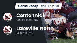 Recap: Centennial  vs. Lakeville North  2020
