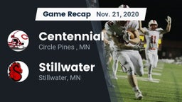 Recap: Centennial  vs. Stillwater  2020