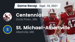Recap: Centennial  vs. St. Michael-Albertville  2021