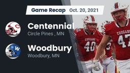 Recap: Centennial  vs. Woodbury  2021