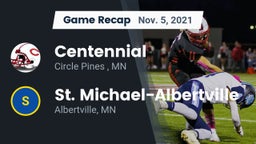 Recap: Centennial  vs. St. Michael-Albertville  2021