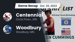 Recap: Centennial  vs. Woodbury  2022
