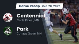 Recap: Centennial  vs. Park  2022
