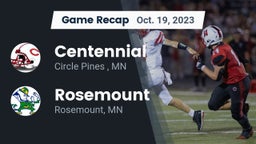 Recap: Centennial  vs. Rosemount  2023