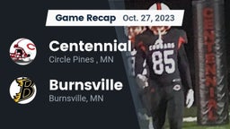 Recap: Centennial  vs. Burnsville  2023