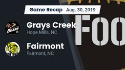 Recap: Grays Creek  vs. Fairmont  2019