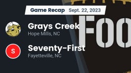 Recap: Grays Creek  vs. Seventy-First  2023