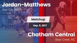 Matchup: Jordan-Matthews vs. Chatham Central  2017