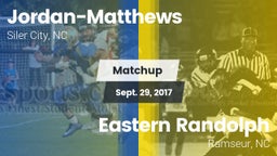 Matchup: Jordan-Matthews vs. Eastern Randolph  2017