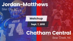 Matchup: Jordan-Matthews vs. Chatham Central  2018
