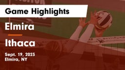 Elmira  vs Ithaca  Game Highlights - Sept. 19, 2023