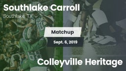 Matchup: Southlake Carroll vs. Colleyville Heritage 2019