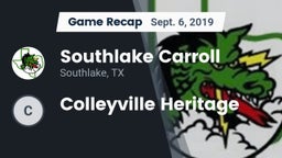 Recap: Southlake Carroll  vs. Colleyville Heritage 2019