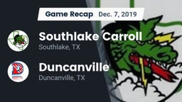 Recap: Southlake Carroll  vs. Duncanville  2019