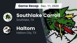 Recap: Southlake Carroll  vs. Haltom  2020