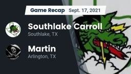 Recap: Southlake Carroll  vs. Martin  2021