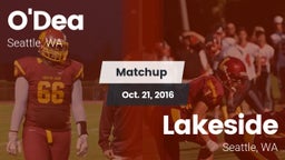 Matchup: O'Dea  vs. Lakeside  2016