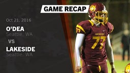 Recap: O'Dea  vs. Lakeside  2016