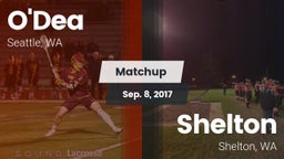 Matchup: O'Dea  vs. Shelton  2017