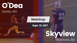 Matchup: O'Dea  vs. Skyview  2017