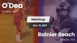 Matchup: O'Dea  vs. Rainier Beach  2017