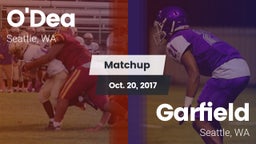 Matchup: O'Dea  vs. Garfield  2017