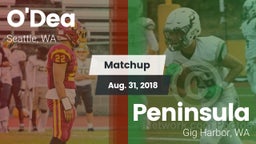 Matchup: O'Dea  vs. Peninsula  2018