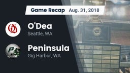 Recap: O'Dea  vs. Peninsula  2018