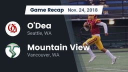 Recap: O'Dea  vs. Mountain View  2018