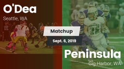 Matchup: O'Dea  vs. Peninsula  2019