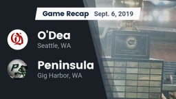 Recap: O'Dea  vs. Peninsula  2019