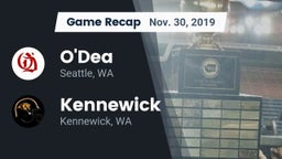 Recap: O'Dea  vs. Kennewick  2019