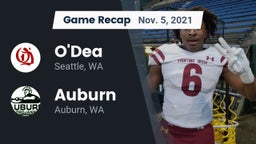 Recap: O'Dea  vs. Auburn  2021