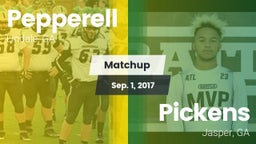 Matchup: Pepperell High vs. Pickens  2017