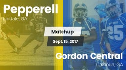 Matchup: Pepperell High vs. Gordon Central   2017