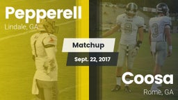 Matchup: Pepperell High vs. Coosa  2017
