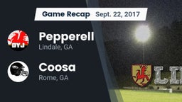 Recap: Pepperell  vs. Coosa  2017