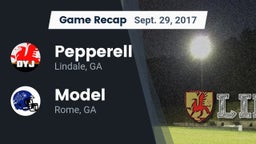 Recap: Pepperell  vs. Model  2017