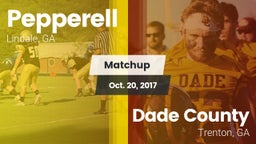 Matchup: Pepperell High vs. Dade County  2017