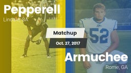 Matchup: Pepperell High vs. Armuchee  2017