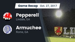 Recap: Pepperell  vs. Armuchee  2017