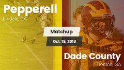 Matchup: Pepperell High vs. Dade County  2018