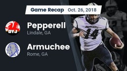 Recap: Pepperell  vs. Armuchee  2018