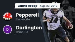Recap: Pepperell  vs. Darlington  2019