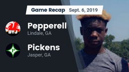 Recap: Pepperell  vs. Pickens  2019